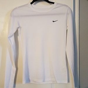 White Nike Dri-Fit Top